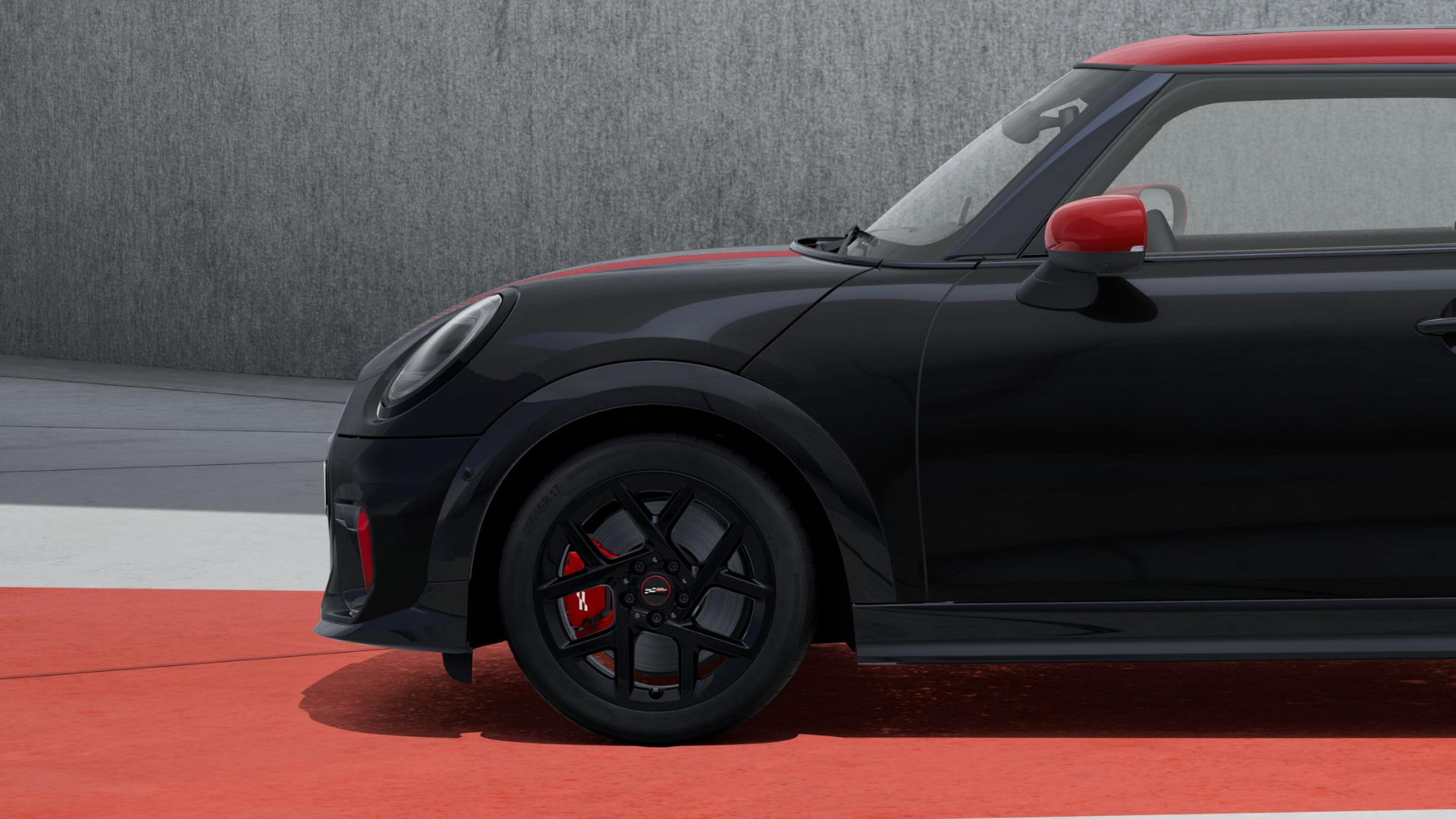 RODA 17" JOHN COOPER WORKS SPRINT SPOKE BLACK.